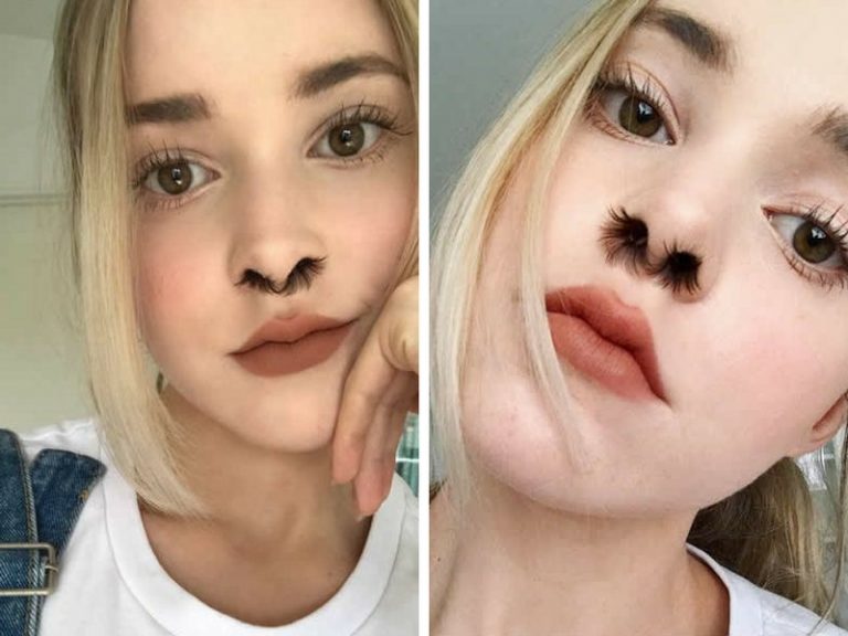 Kalau Rasa Diri Confident, Boleh Cuba Gaya Solekan Terbaru ‘Bulu Hidung’ Panjang Ini
