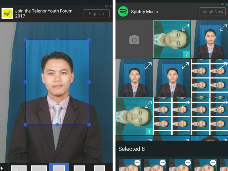 DIY Gambar Pasport Pakai Handphone, Modal RM1 Je Dapat 8 Keping Gambar