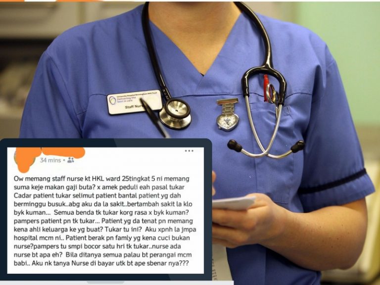“Geli Ke Nak Jaga Mak Ayah…Doktor Ini Luah Rasa Kesal Bila Nurse Selalu Dipersalahkan
