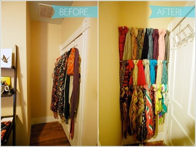 10 Idea Gantung Hijab Dengan Stail, Buat Sendiri Je Di Rumah 19 10 Idea Gantung Hijab Dengan Stail, Buat Sendiri Je Di Rumah