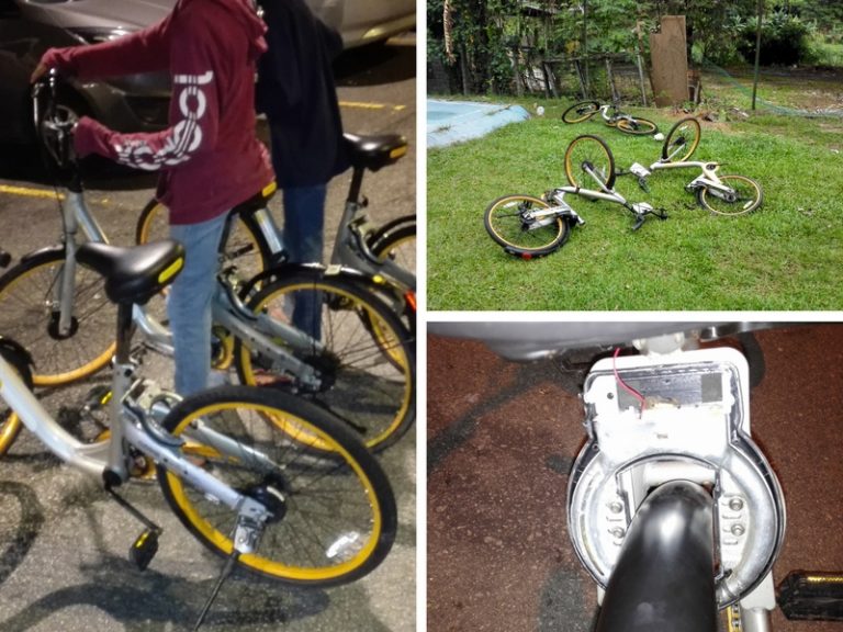BONGKAR : Port Mana Paling Panas Basikal oBike Curi DiSimpan?, Amaran Polis Boleh Kena Penjara 5 Tahun!