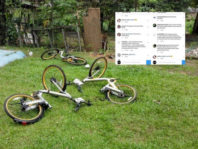 Netizen Komen ‘Mentaliti Kelas Ketiga’ Punca Curi Basikal oBike