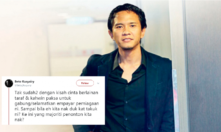 “Tak Sudah-Sudah Dengan Kisah Cinta Berlainan Taraf & Kahwin Paksa” – Beto Kusyairy Lahirkan Kekecewaan Terhadap Trend Drama/Filem Tempatan