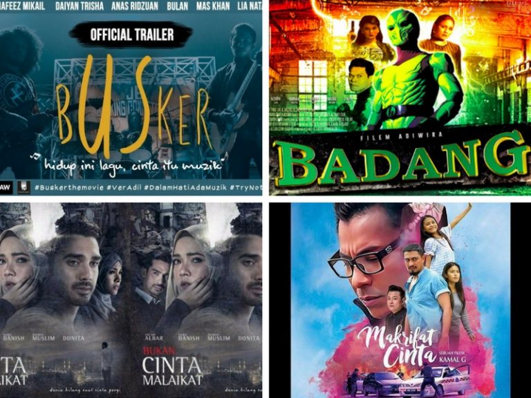 Malang 6 Filem Tempatan 2018, Semuanya Tak Laku, Busker & Badang Paling Teruk Dari Segi Kutipan Tiket…