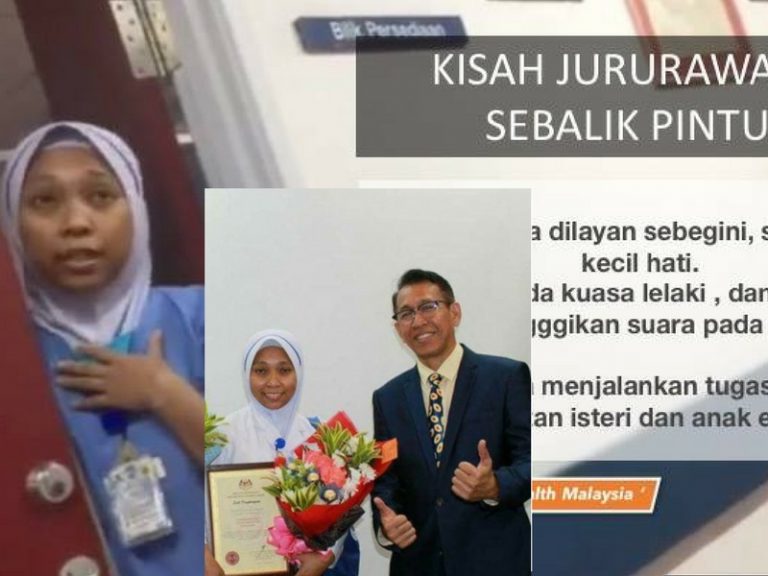Selepas Cubaan Dimalukan Di Media Sosial Hingga Jadi Kes Polis, “Jururawat  Di Sebalik Pintu” Dirai Penuh Beradab