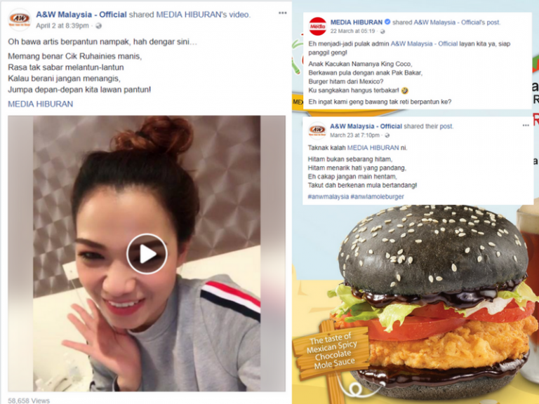 Gara-Gara Burger Sos Coklat, ‘Geng Bawang’ Perang Pantun Dengan A&W!