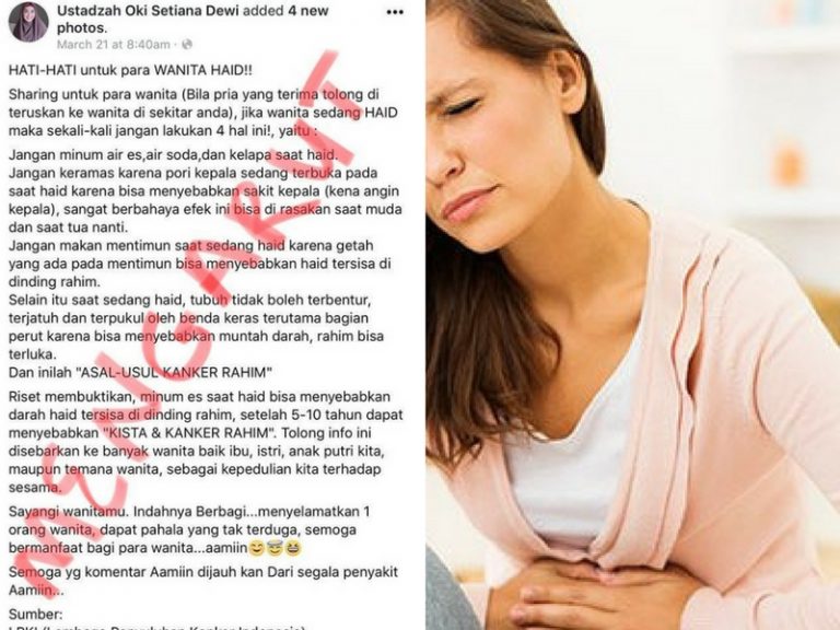 Bila Ustazah Selebriti Beri Nasihat Salah Tentang HAID,  Pakar Perubatan Ini Betulkan Situasi