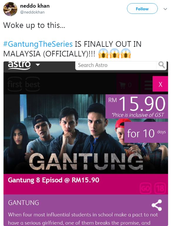 Gantung The Series Akhirnya Temui Penonton Secara 'Halal' 13 Gantung The Series Akhirnya Temui Penonton Secara 'Halal'