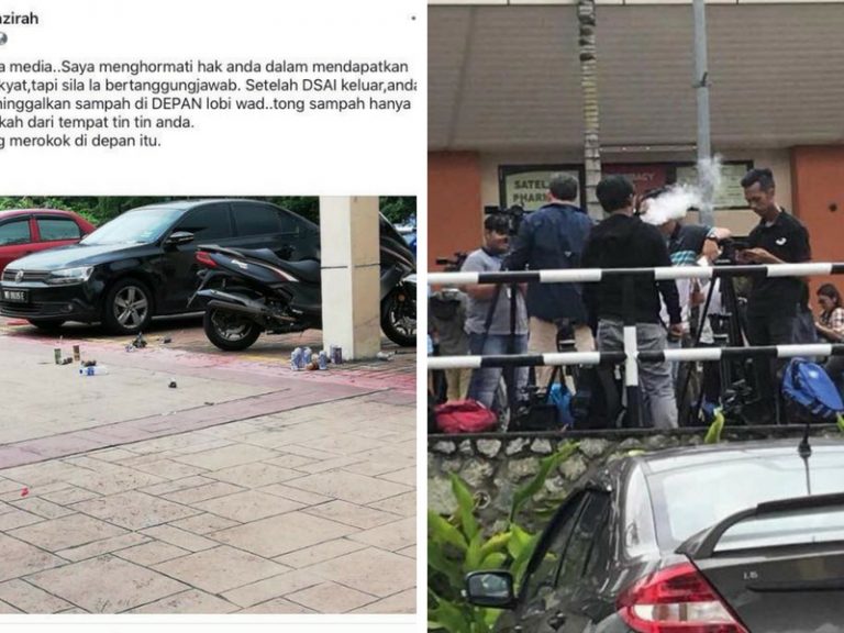 Akak Ini Ucap “TAHNIAH” Kepada Media Kerana Buang Sampah Di Hospital, Ada Lebih Berani Hisap Vape