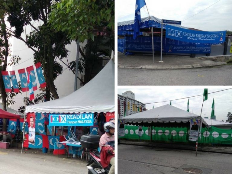 Kenapa Khemah Ini Dipanggil “PONDOK PANAS”, Ia Hanya Wujud Ketika Musim Pilihanraya Sahaja & Apa Fungsinya?
