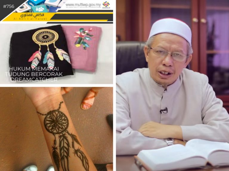 Kontroversi Pemakaian Tudung Corak “DREAMCATCHER” Menyerupai Kepercayaan Red Indian, Apa Kata Mufti Wilayah?