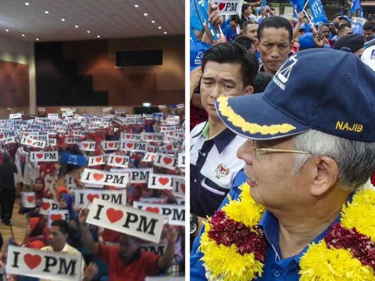 Kisah Di Sebalik Penyokong BN Pegang Placard “I Love PM”,  Bekas Pegawai GLC Kongsi Pengalaman, Tak Sangka…