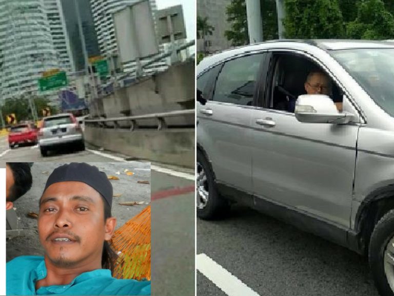 “Cemas Giler, Diri Hampir Kena Langgar…”Lelaki Rakam Video Uncle Di Federal Highway Kongsi KISAH SEBENAR