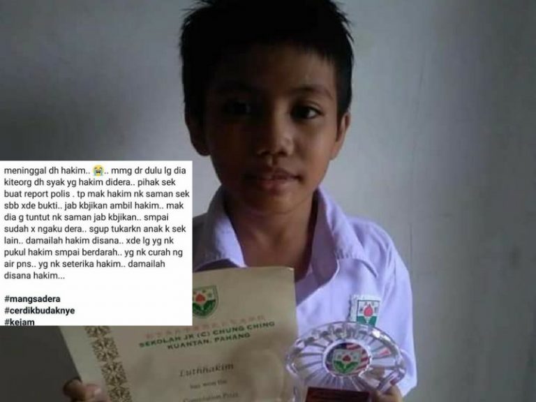 “Pernah Ada Laporan Dera Pada 2016 Tapi Dibebaskan…”, Akhirnya Luthhakim MAUT Di Tangan Ibu Sendiri