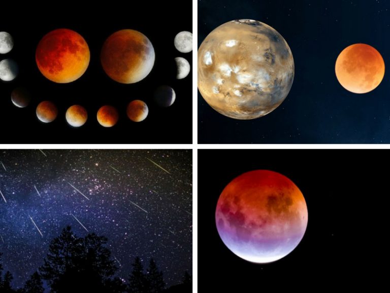 Bukan Saja Gerhana Bulan Penuh, 4 Fenomena Alam Ini Akan Berlaku Serentak