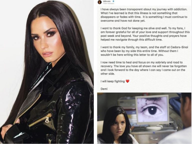 Kontroversi Overdose Dadah, Demi Lovato Luahkan Menerusi Surat Terbuka
