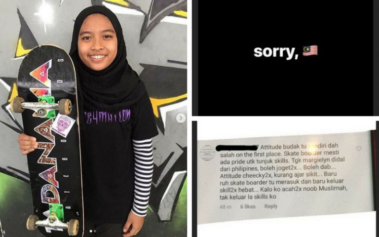 Pemain Skateboard Malaysia Padam Semua Foto Instagram Akibat Dicemuh