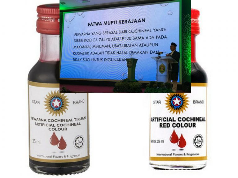Dihasilkan Dari Darah Kumbang Betina Mati, Isu Halal Atau Haram Sangat Sensitif Bagi Rakyat Malaysia