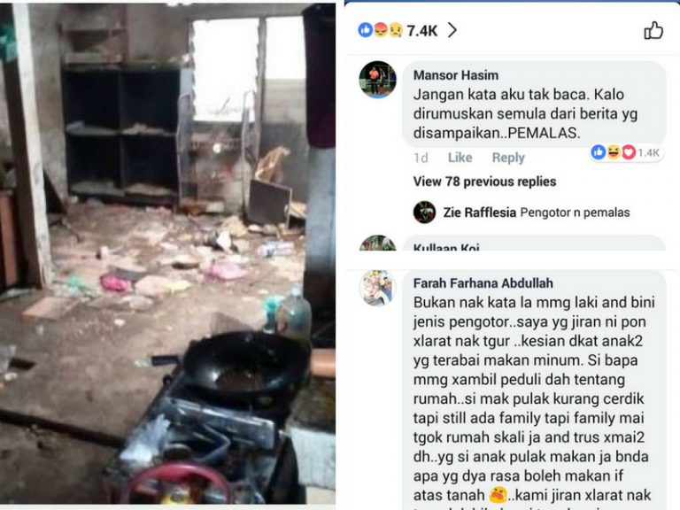 “Konon Untuk Simpati…”, Tapi Akhirnya Pemilik Rumah Penuh Sampah Kena Kecam Teruk Dengan Netizen