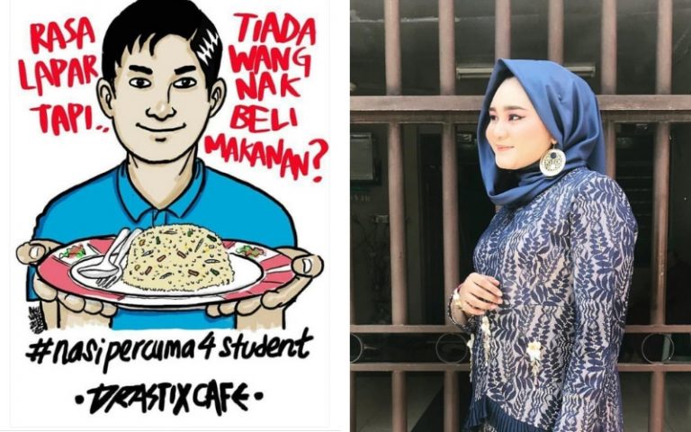 Pemilik Cafe Niat Mahu Sedekah & Tolong Student Dari Terus Makan Mi Segera