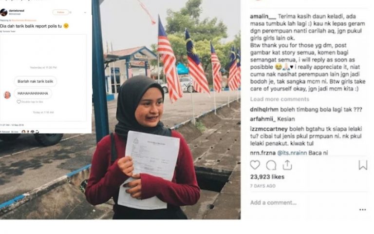 [Terkini] Instafamous Remaja Tarik Laporan Polis Biar Teruk Dibelasah?