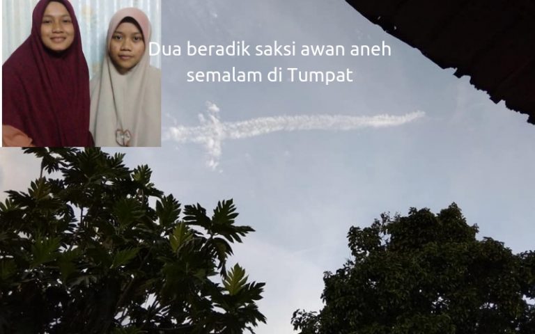 “Mulanya Ingat Tanda Salib”, Awan Bentuk Pedang Muncul Di Tumpat