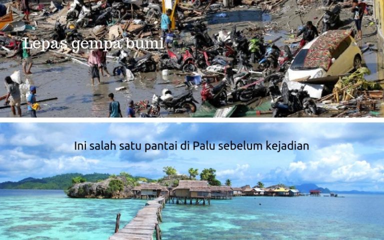Petanda Aneh! Air Laut Surut Sebelum Tsunami & Satu Kampung Lenyap Di Telan Bumi