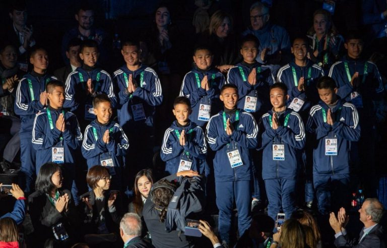 Pasukan Remaja ‘Gua Tham Luang’ Jadi Tetamu Istimewa Sukan Olimpik Belia