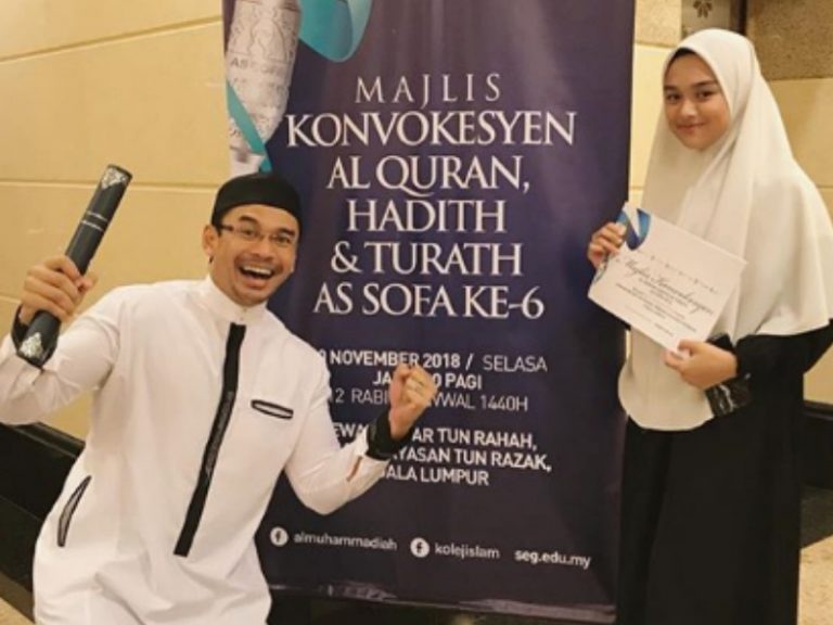 Anak Gadis Berjaya Tamat Hafazan, Norman Hakim Luah Rasa Syukur
