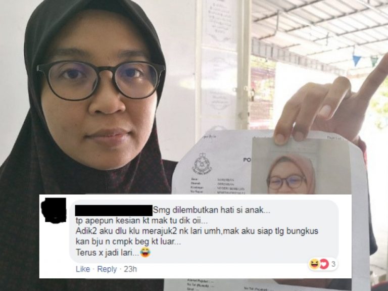 Remaja Lari Dari Rumah, Merajuk Bila Mak Suruh Mengemas