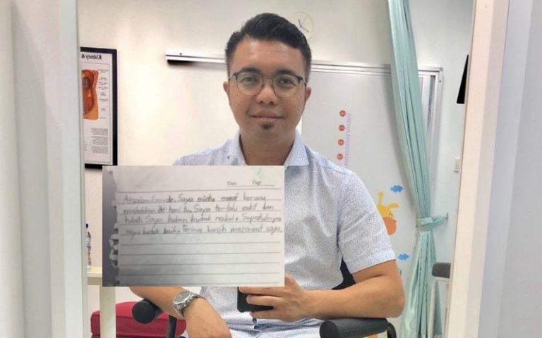 “Maaf Marah Dr Hari Tu, Saya Budak Baik”, Doktor Terima “Surat Cinta” Dari Pesakit