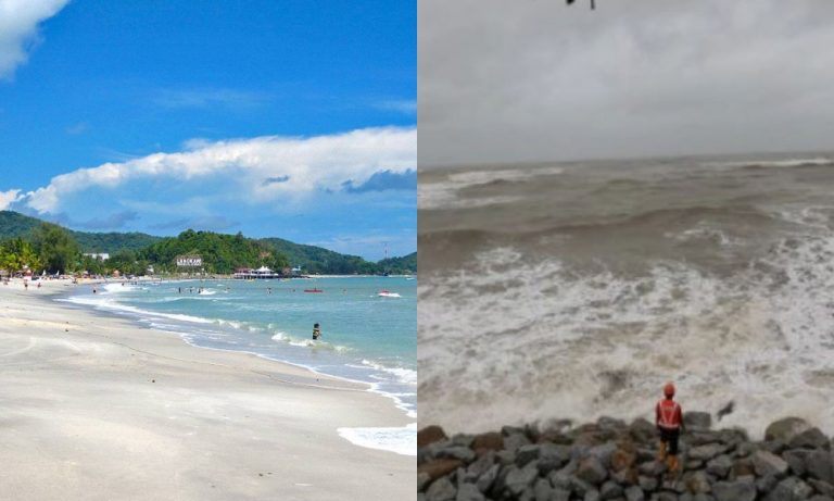 “Nak Enjoy Langkawi, Salah Timing Pula..” – Pelancong Terpaksa Akur Ribut Pabuk?