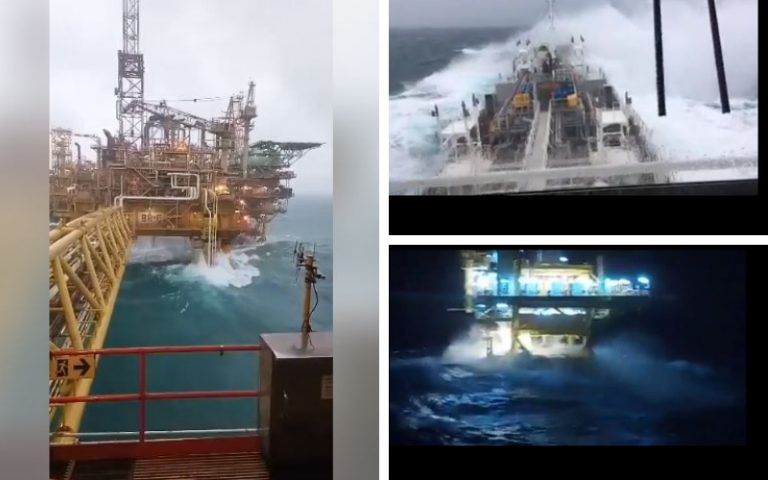 Ngeri! Pekerja Offshore Kongsi Video Kesan Ribut PABUK, Awas Penduduk Pantai Timur Ini Risikonya