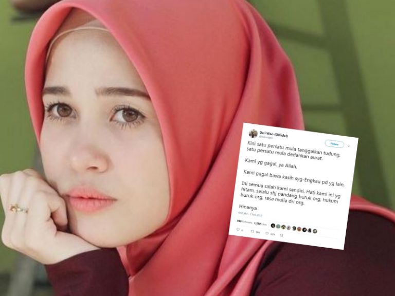 Tweet Da’i Berkaitan Isu Buka Hijab Buatkan Followers Terfikir Sejenak
