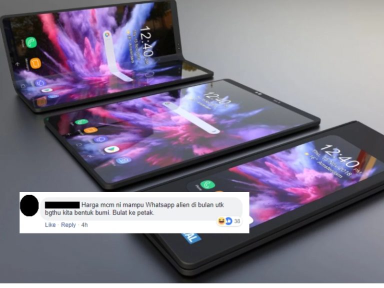 Model Baru Samsung Galaxy Fold Dijual Dengan Harga RM8000, Ini Reaksi Netizen