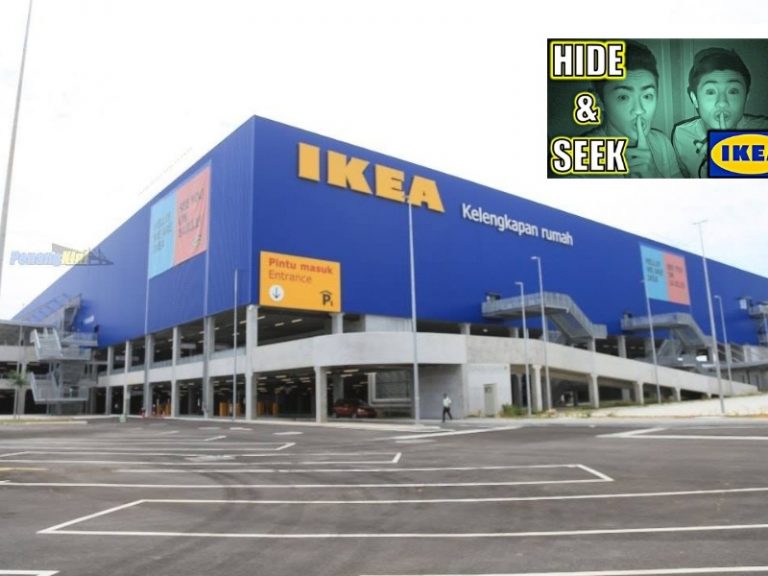 Sahut Hide & Seek IKEA Challenge, 2 Rakan Sekelas Ditahan Polis Di IKEA Batu Kawan
