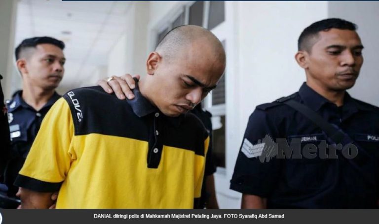 “Abang Botak” Kena 12 Bulan Penjara, Menangis Ketika Disoal Majistret