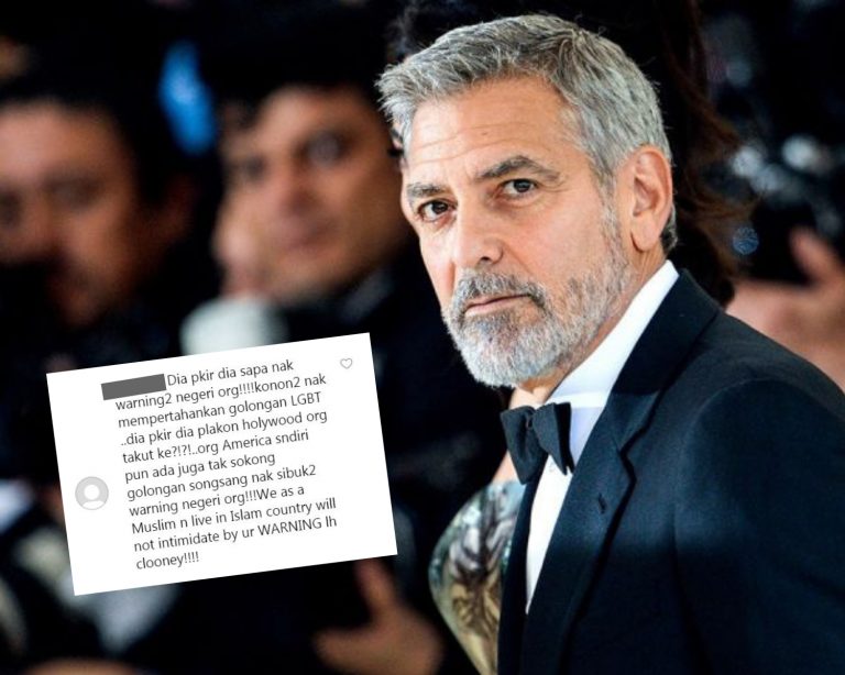 George Clooney Beri Malaysia Amaran Berkenaan Hukum LGBT, Netizen Balas ‘Jaga Hal Sendiri Boleh?’