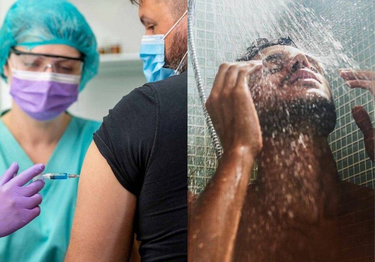 Jika Demam Selepas Disuntik Vaksin, Wajar ‘Shower’ Air Sejuk Atau Hangat?