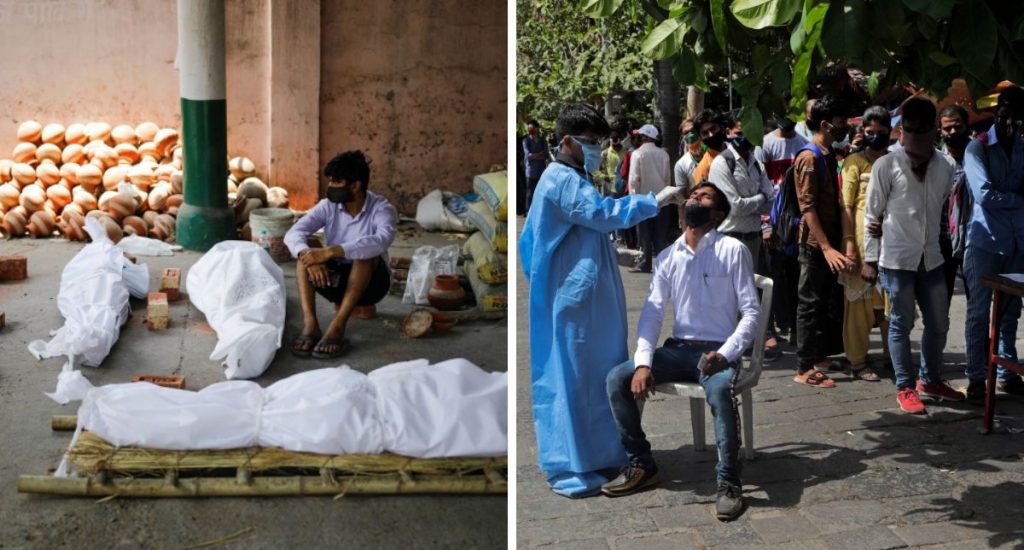 Lebih 414,000 Jangkitan COVID-19 Dalam 24 Jam, India Catat Rekod Dunia