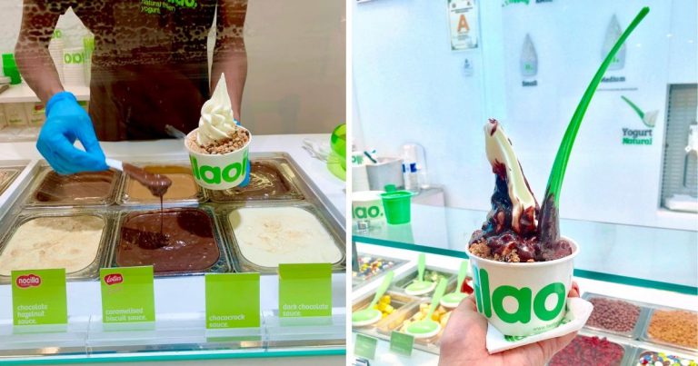 Cara Nak Order Aiskrim Yogurt llaollao Bagi Individu Yang Baru Nak Cuba