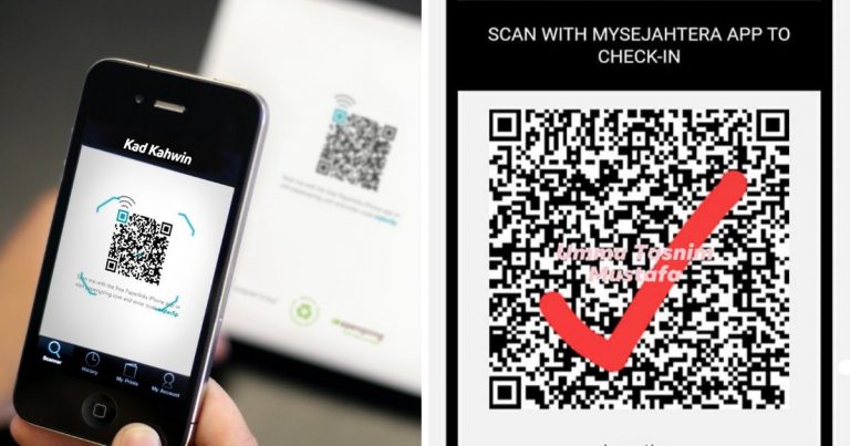 Cara Buat QR Code MySejahtera Untuk Rekod Kehadiran Tetamu Aidilfitri Nanti