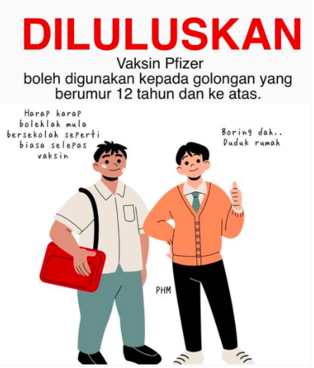 Remaja Dan Kanak-Kanak Dah Boleh Dapat Vaksin, Ini Cara Daftar Di MySejahtera