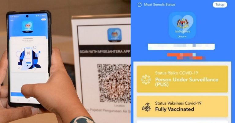 Ini Cara Bagaimana Tukar Status PUS/HSO Kembali Normal Di MySejahtera