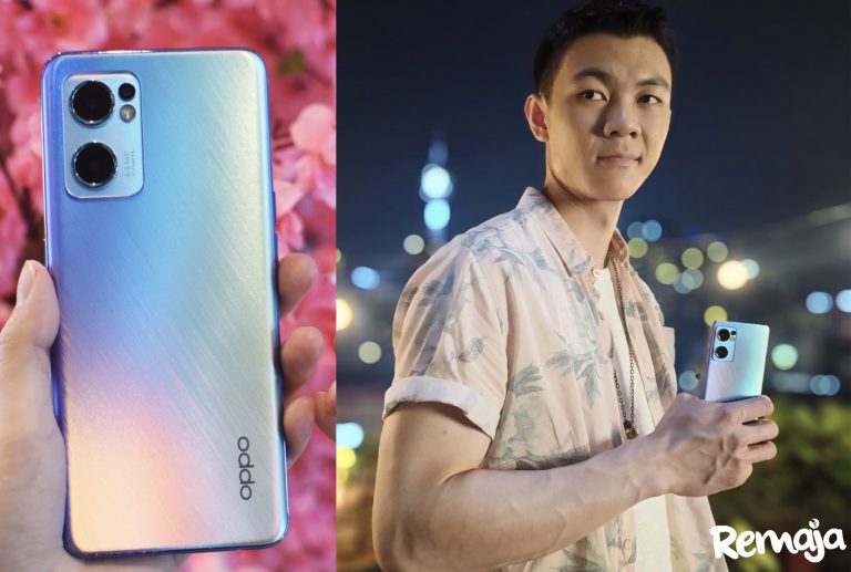 ‘Oppa’ Lee Zii Jia Bergaya Sebagai Duta Oppo Siri Reno7