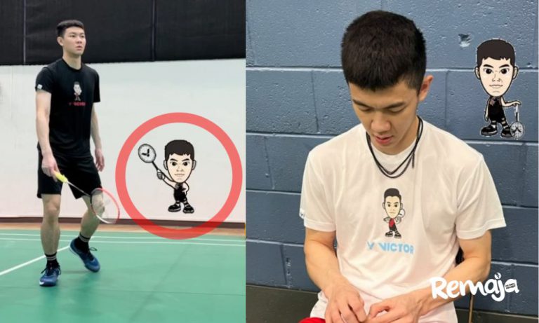Comelnya Set ‘Sticker’ Lee Zii Jia Ini! Minta Penyokong Namakannya