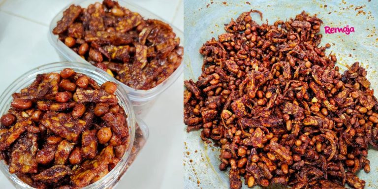 Resepi Sambal Tempe Sedap & Rangup Untuk Stok Menu Sahur Dengan Nasi Putih