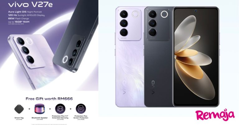 Vivo Lancar Telefon Pintar Terbaharu V27e ‘Aura Light Potrait’, Harga Pula RM 1,299 Sahaja!