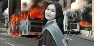 Kebakaran Bas Sekolah Di Thailand