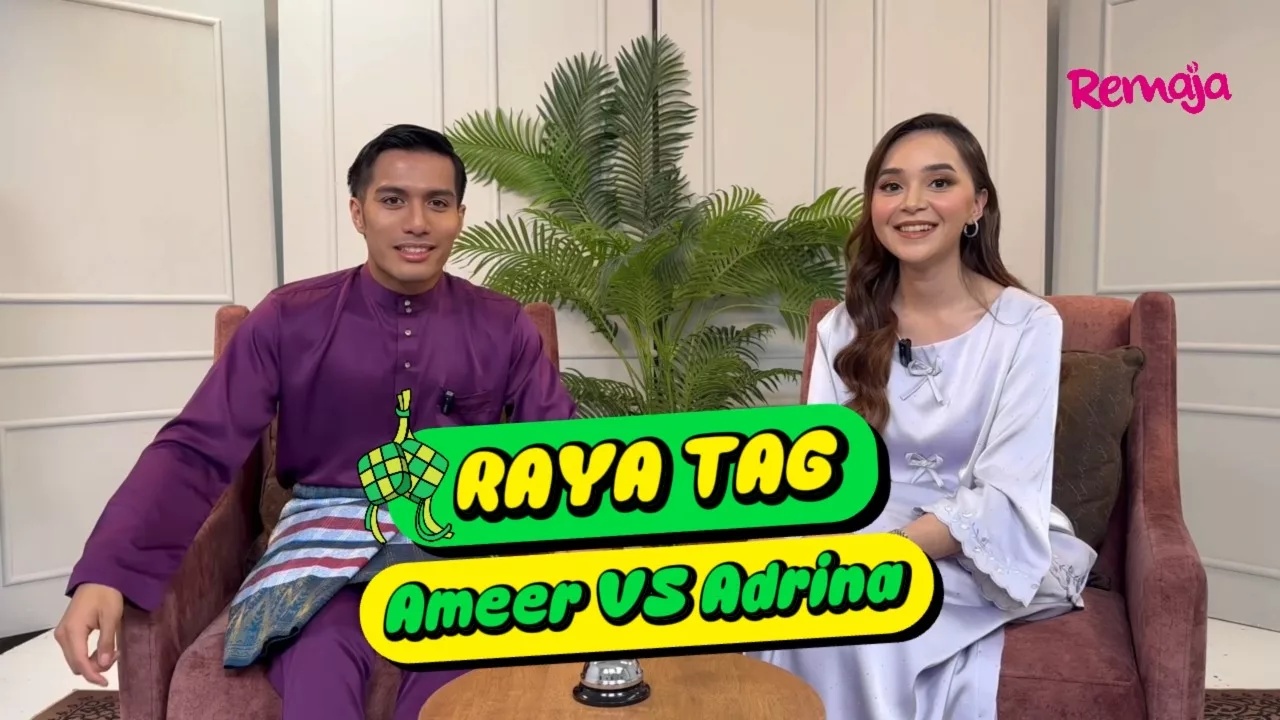 RAYA TAG Adrina & Ameer | Siapa Lagi Laju + Ucapan Raya Kelate vs Johor!